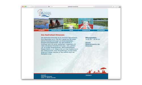 website seefreibad illmensee