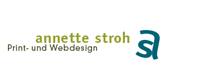 Logo von Annette Stroh Print- und Webdesign